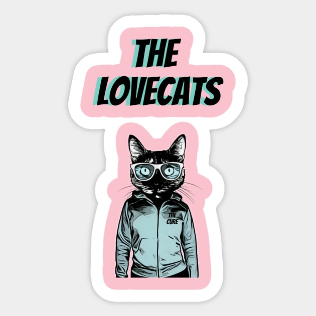 Love Cats Sticker by DanArt